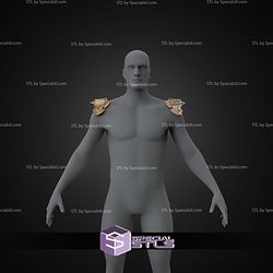 Cosplay STL Files Homelander Eagle Shoulder