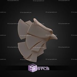 Cosplay STL Files Homelander Eagle Shoulder