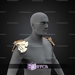 Cosplay STL Files Homelander Eagle Shoulder