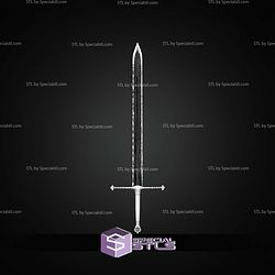 Cosplay STL Files Ice Ned Stark Sword