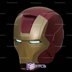 Cosplay STL Files Ironman MK16 Helmet