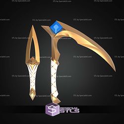 Cosplay STL Files KDA Akali Weapons