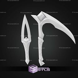 Cosplay STL Files KDA Akali Weapons