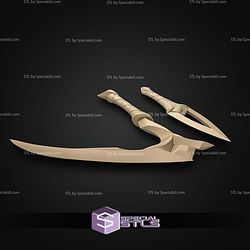 Cosplay STL Files KDA Akali Weapons