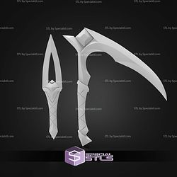 Cosplay STL Files KDA Akali Weapons