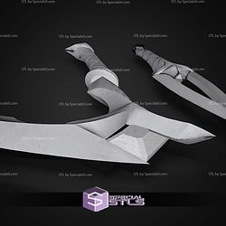 Cosplay STL Files KDA Akali Weapons