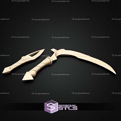 Cosplay STL Files KDA Akali Weapons