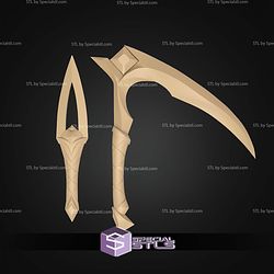 Cosplay STL Files KDA Akali Weapons