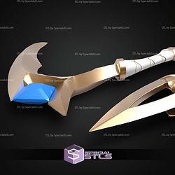 Cosplay STL Files KDA Akali Weapons