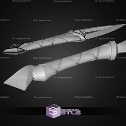 Cosplay STL Files KDA Akali Weapons