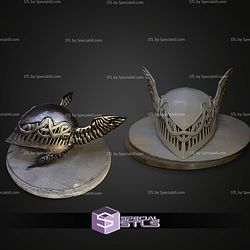 Cosplay STL Files Malenia Winged Helmet