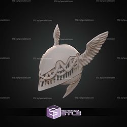 Cosplay STL Files Malenia Winged Helmet