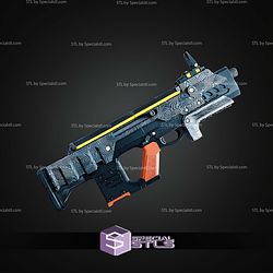 Cosplay STL Files MP 98 Knight SMG Helldivers 2