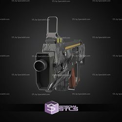 Cosplay STL Files MP 98 Knight SMG Helldivers 2