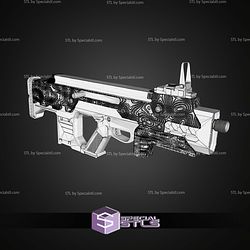 Cosplay STL Files MP 98 Knight SMG Helldivers 2