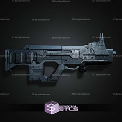 Cosplay STL Files MP 98 Knight SMG Helldivers 2