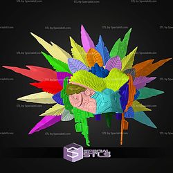 Cosplay STL Files Namor Headdress Helmet