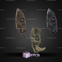 Cosplay STL Files Skyrim Dragon Priest Masks