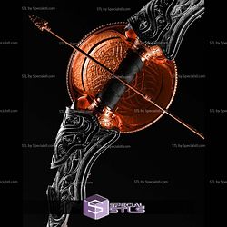 Dark Elve Life Sized Bow STL Files