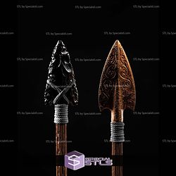Dark Elve Life Sized Bow STL Files