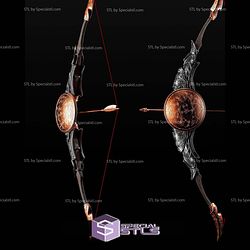 Dark Elve Life Sized Bow STL Files