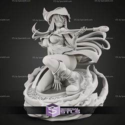 Dark Magician Girl 200mm STL Files