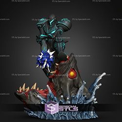 Dark Samus Metroid Prime 192mm STL Files