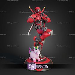 Deadpool Marvel Rivals Heart 261mm STL Files
