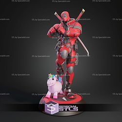 Deadpool Marvel Rivals Heart 261mm STL Files