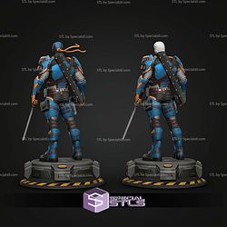 Deathstroke Arkham Origins STL Files