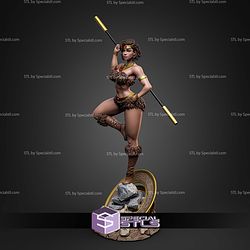 Diana The Acrobactic Dungeons And Dragons STL Files