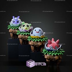 DigiBabies Digitama Adventure Collection STL Files