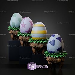 DigiBabies Digitama Adventure Collection STL Files