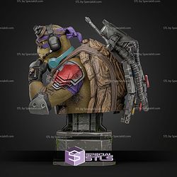 Donatello TMNT Bust Tech 123mm STL Files