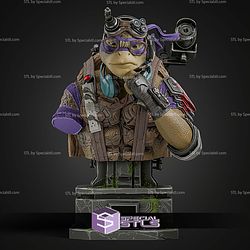 Donatello TMNT Bust Tech 123mm STL Files