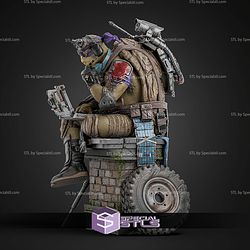 Donatello TMNT Tech 341mm STL Files