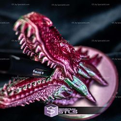 Dragon Head Stylus Stand Game Of Thrones STL Files