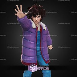 Eleven Stranger Things Cartoon Style 165mm STL Files