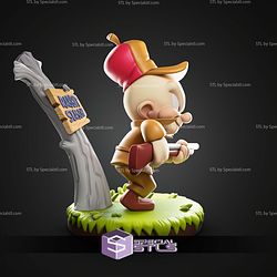 Elmer Fudd Hunting Cartoon STL Files