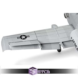 Fairchild Republic A 10 Thunderbolt II RC Model STL Files