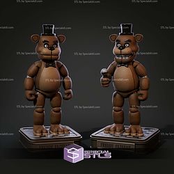 Freddy Fazbear Standalone 200mm STL Files