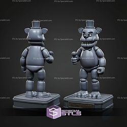 Freddy Fazbear Standalone 200mm STL Files