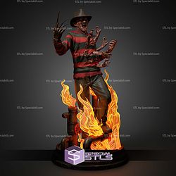 Freddy Krueger Flame Horror STL Files