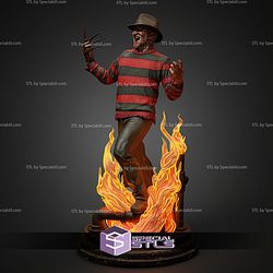 Freddy Krueger Flame Horror STL Files