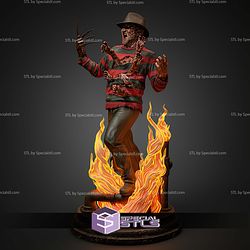 Freddy Krueger Flame Horror STL Files