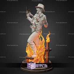 Freddy Krueger Flame Horror STL Files