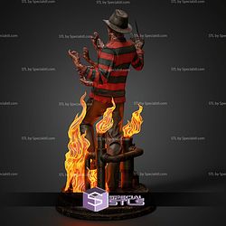 Freddy Krueger Flame Horror STL Files