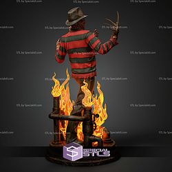 Freddy Krueger Flame Horror STL Files