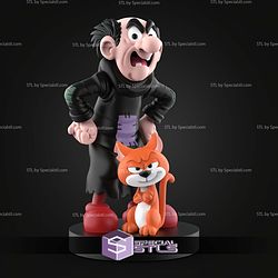 Gargamel And Azrael The Smurfs STL Files