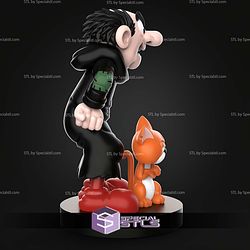 Gargamel And Azrael The Smurfs STL Files